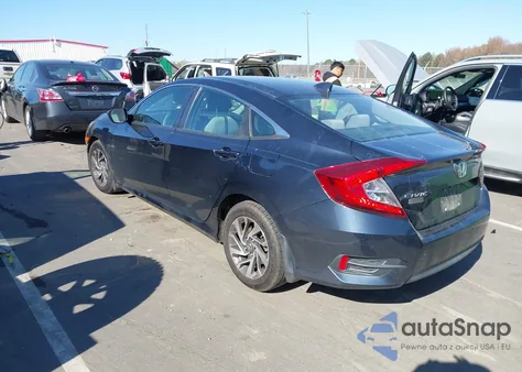 2017 Honda Civic Ex z USA, uszkodzony, nr VIN 19XFC2F74HE032339